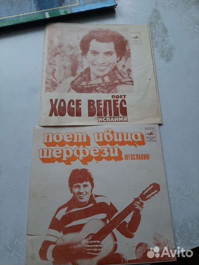 Грампластинки СССР в ассортименте