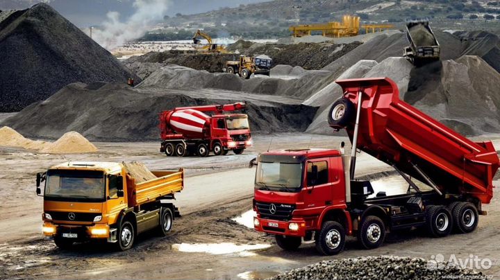 Работа вахтой / на грузовые самосвалы