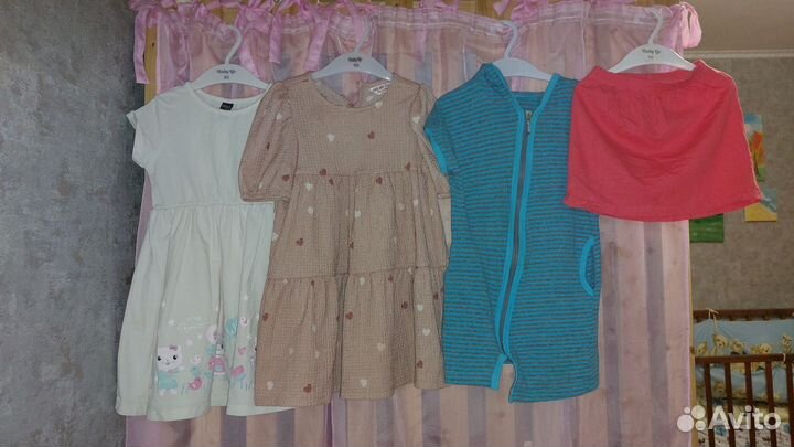 Вещи для девочки 104р