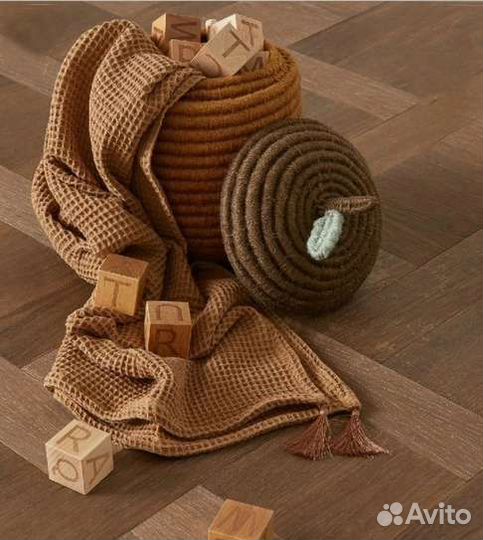 Плед hm home zara home покрывало вафельное next