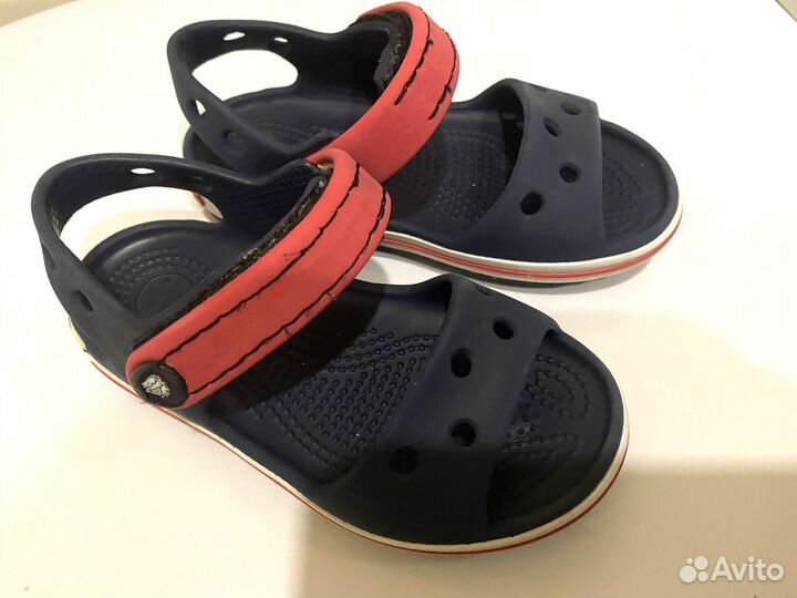 Crocs c8 сандали крокс 25/26 размер