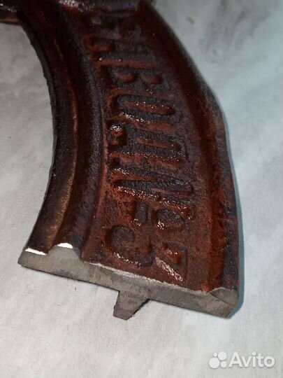 Герб СССР с 6 лентами в чугуном литье