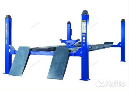 Подъемник 4х-стоечный 5т, c траверсой 3т, 380В