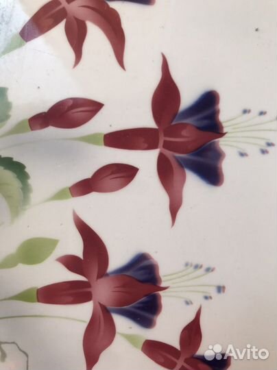 Поднос старинный. Антикварный. 38смх23.5см