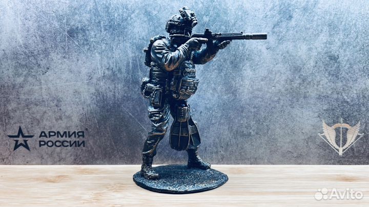 Коллекционная фигурка солдат водолаз ссо фсб фсо