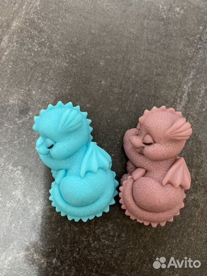 Мыло ручной работы «Динозаврики»