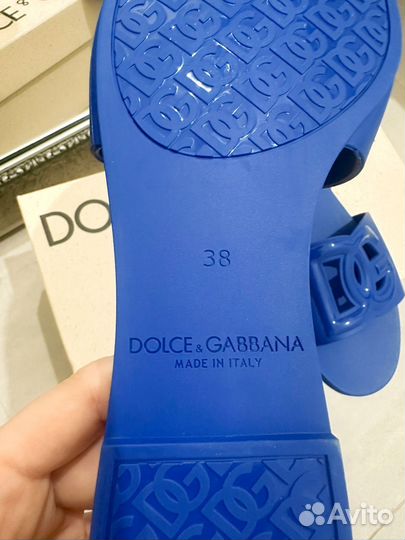 Шлепанцы Dolce gabbana оригинал