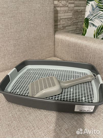 Лежанка для кошек и собак + туалет для кошки