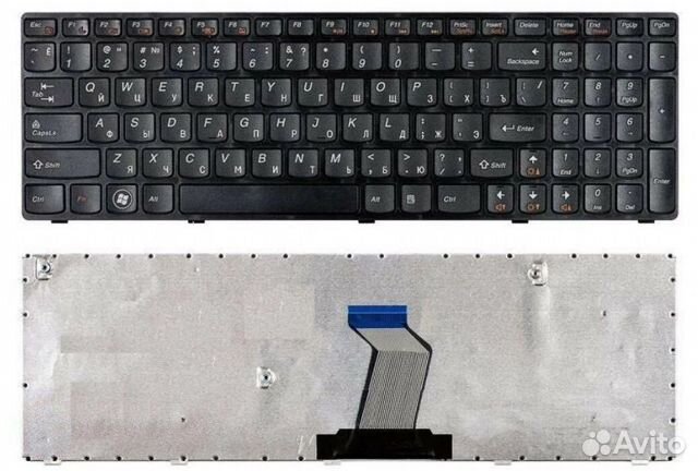 Клавиатура для Lenovo IdeaPad B570 V570 Z570 Z575