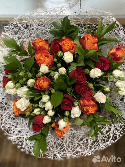 Роза, букеты