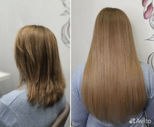 Наращивание волос / коррекция. Гарантия 90 дней