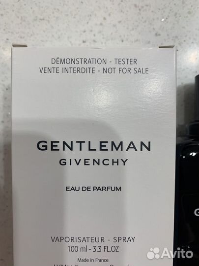 Givenchy gentleman, парфюмерная вода