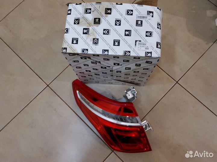 C4 Picasso Фонарь задний внешний левый