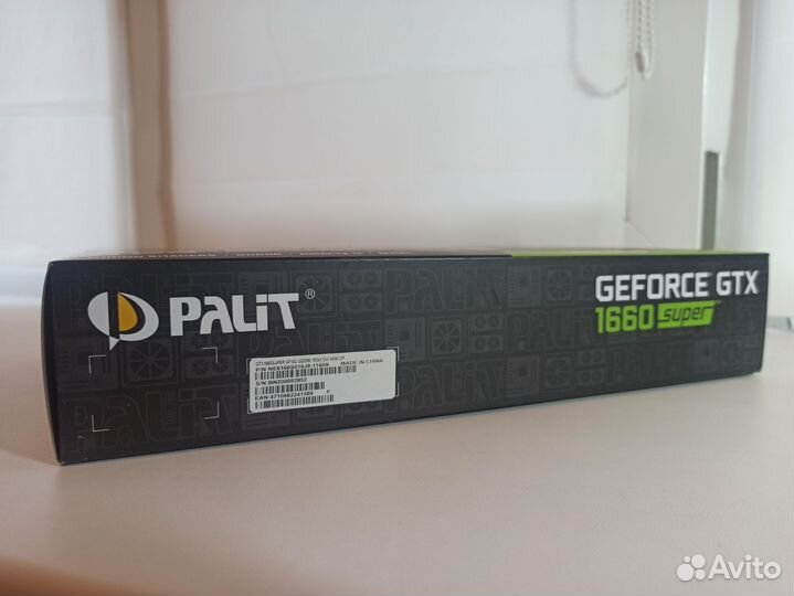 Видеокарта gefore GTX 1660 super