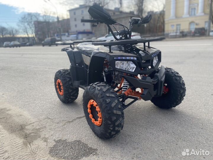 Новый квадроцикл ATV fusion PRO black 125
