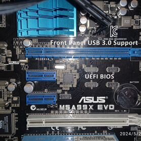 Asus m5a99x evo, fx 6300, 16 ram. ddr3, башня