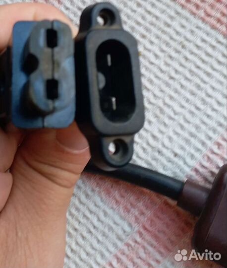 Винтажный Провод с Бакелитовой Вилкой, СССР 1960е