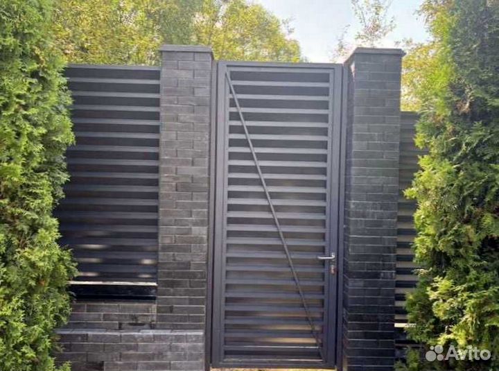 Забор жалюзи