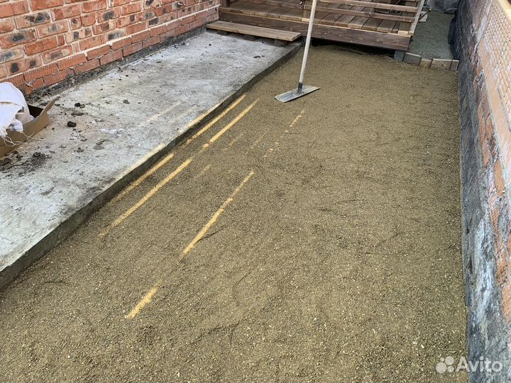 Заливка бетона