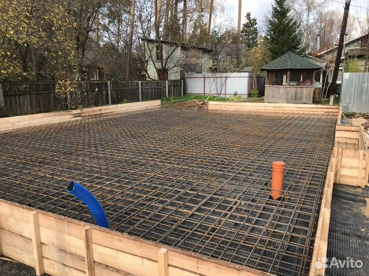 Фундаменты, жб монолитные конструкции, гарантия