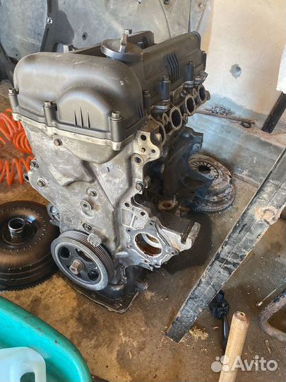 Двигатель hyundai solaris g4fa 1.4