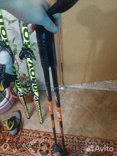 Горные лыжи детские комплект