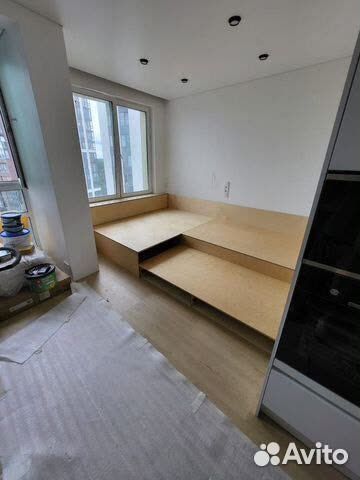 Кровать подиум