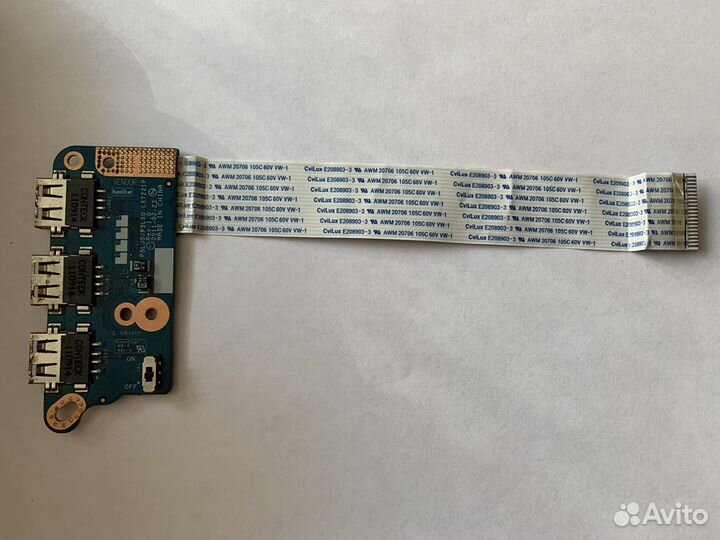 Плата с USB-портами LS-7221P