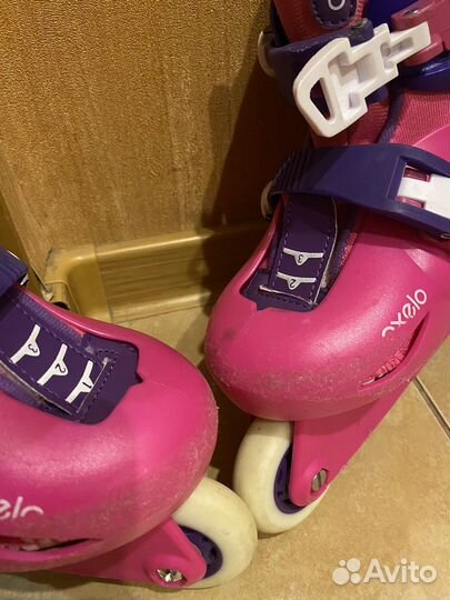 Роликовые коньки детские раздвижные 26