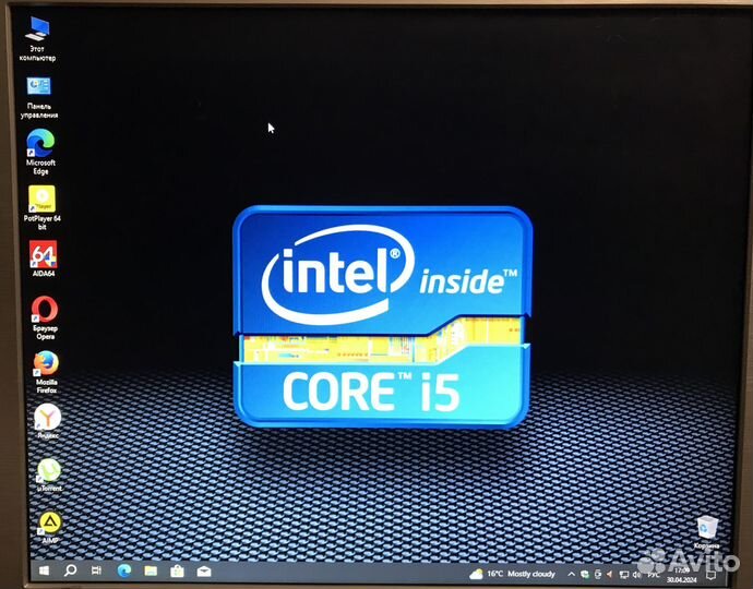 Intel Core i5-3330, HD 2500, Озу 8 GB, HDD 500 GB