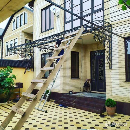 Козырьки, Навесы, Ворота, Двери от 17т