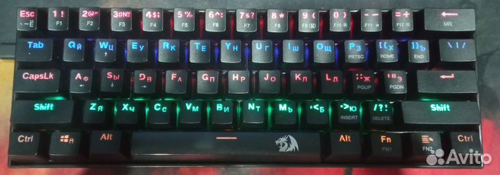 Механическая игровая клавиатура redragon lakshmi