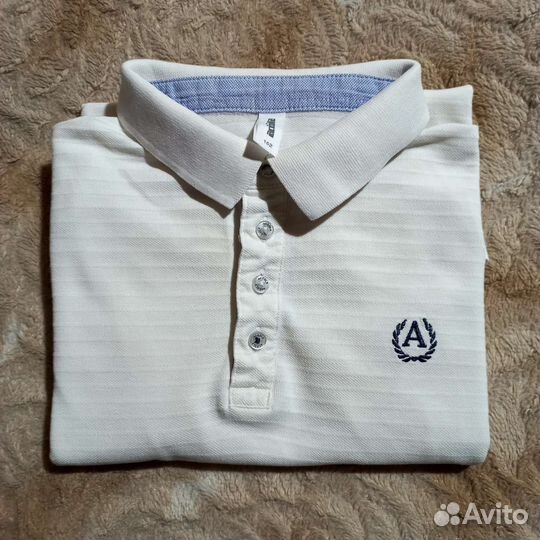 Рубашка белая на мальчика 152