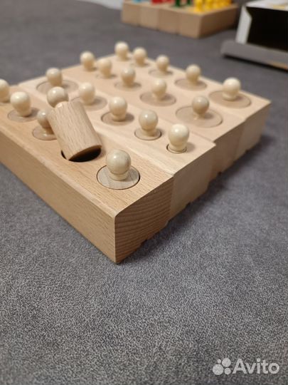 Цилиндры монтессори