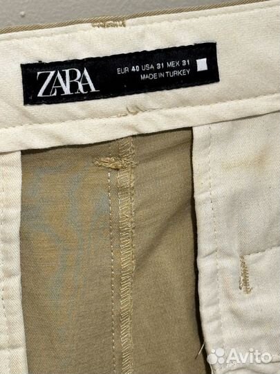 Брюки Zara мужские