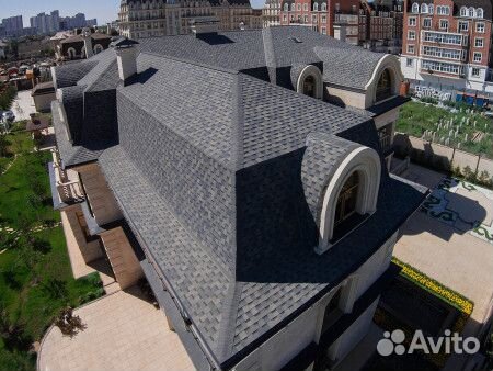 Гибкая черепица Shinglas джаз Индиго