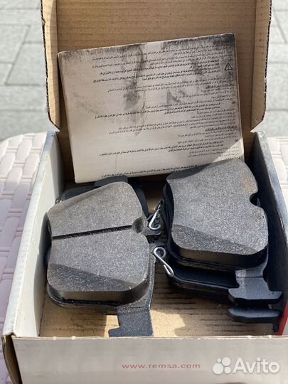 Тормозные колодки на mercedes w205