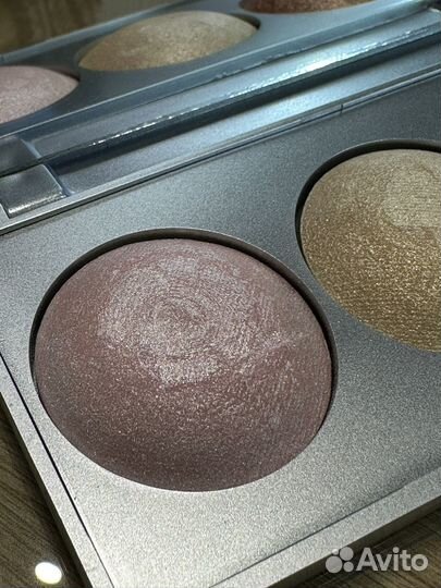 Хайлайтер golden rose strobing highlighter palette
