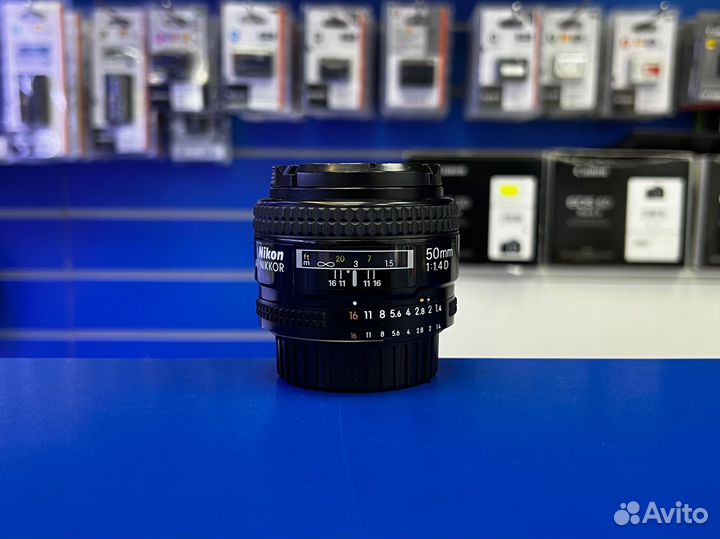 Объектив Nikon 50mm f/1.4D (гарантия) id-0186