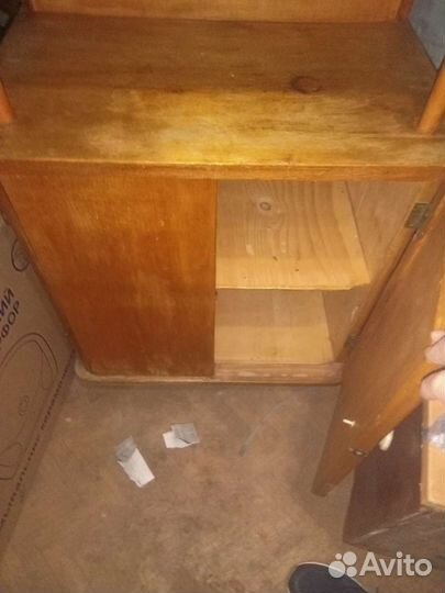 Тумба под тв дерево шпон СССР