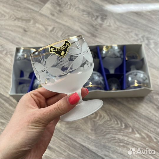 Набор стопок и бокалов