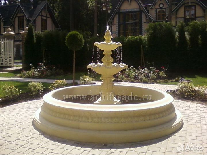 Фонтан садовый