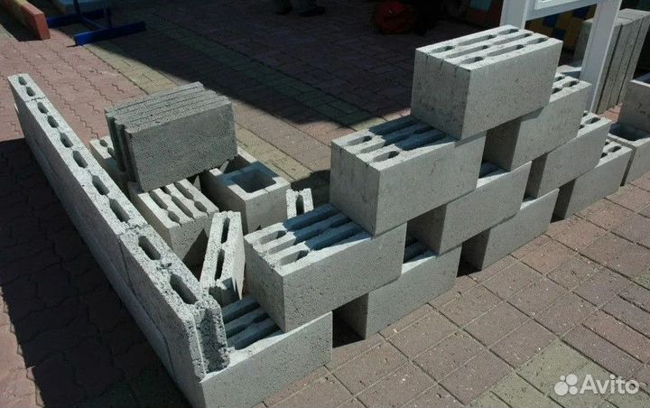 Стеновые бетонные блоки Steinrus