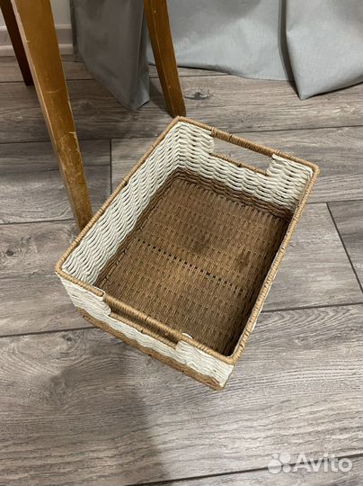 Корзина плетеная для хранения