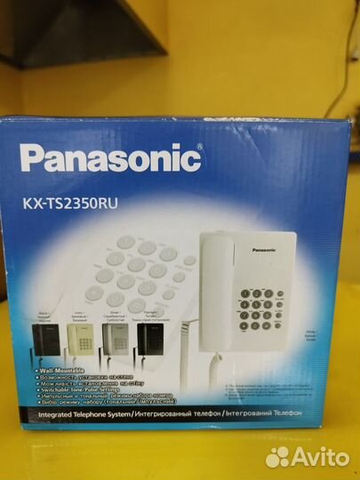 Телефоны Panasonic kx-ts2350ru, sanyo clt-d160