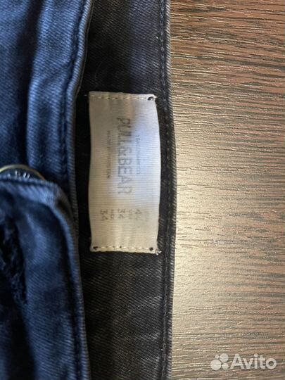 Джинсы pull and bear черные