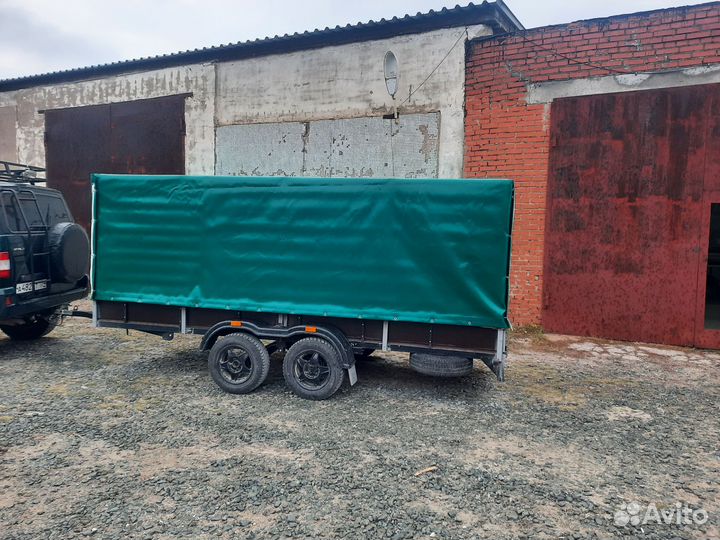 Тент на легковой прицеп