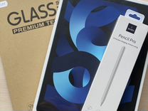 Стилус Wiwu и защитное стекло для iPad air