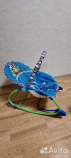 Детский стульчик для кормления chicco и шезлонг