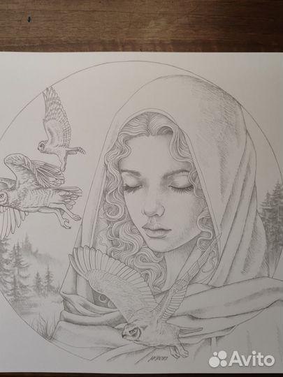 Раскраска для взрослых